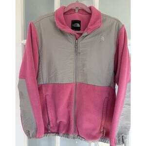 Girl's The North Face Jacket  Denali Fleece Full Zip Jacket, Pink, XL